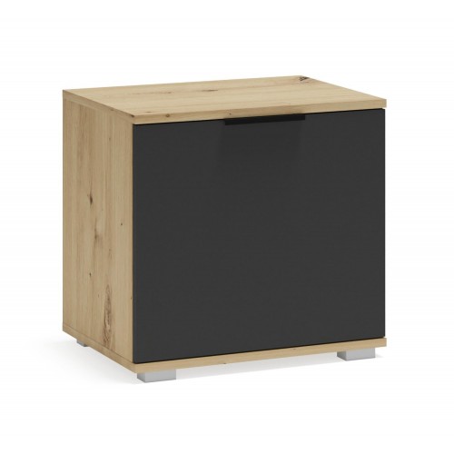 Apavu skapītis CLIF ST-50, ozols craft/antrancīts
